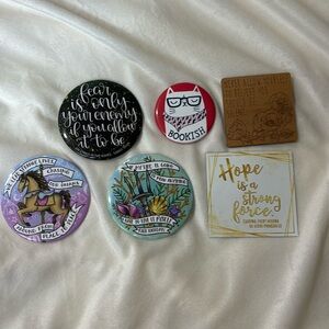 Assorted Bookish Magnets